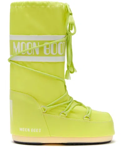 Moon Boot Icon Boots In Green