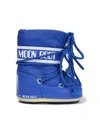 Moon Boot Icon Nylon Ankle Snow Boots In Blue