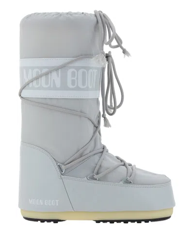 Moon Boot Icon Snow Boots In Grey