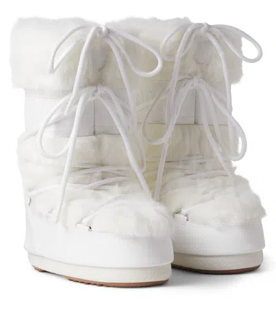 Moon Boot Icon Snow Boots In White