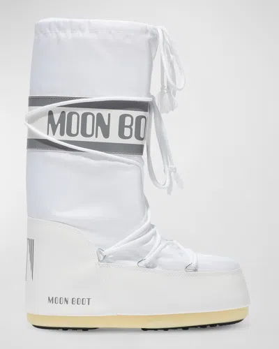 MOON BOOT ICON TALL NYLON SNOW BOOTS
