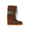 Moon Boot Brown Faux Fur Boot In Brown