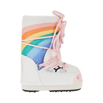 Moon Boot Icon Unicorn Boots - Kids In Multi