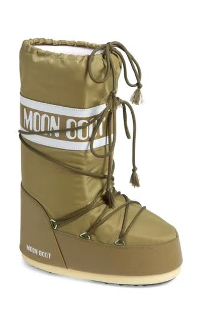 Moon Boot ® Icon Water Repellent  In Khaki