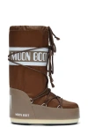 Moon Boot Icon High Nylon Boots In Brown