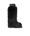 Moon Boot Tall Icon Yeti Extra Boots In Black