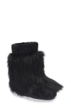 Moon Boot ® Icon Yeti Faux Fur Mid Boot In Black