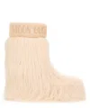 Moon Boot Icon Yeti Faux Fur-trimmed Snow Boots In Pink