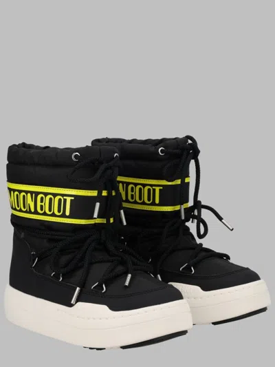 Moon Boot Jr Mini Park Boot In Black