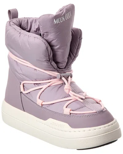 Moon Boot Kids' Jr Park Lace Mid Boot In Purple