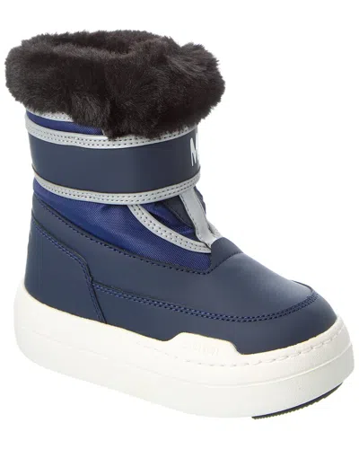 Moon Boot ® Jr Park Strap Boot In Blue