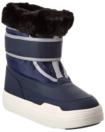 Moon Boot ® Jr Park Strap Boot In Blue