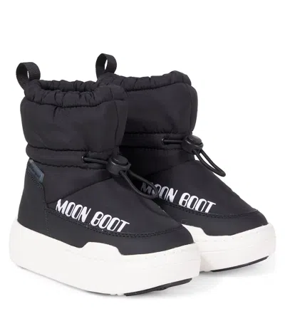 Moon Boot Kids' Schneestiefel Junior Park In Black