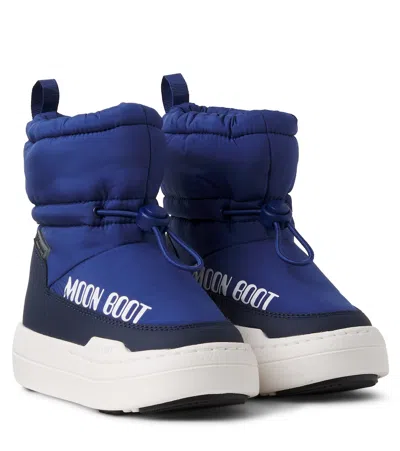 Moon Boot Junior Park Snow Boots In Blue