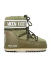 Moon Boot Khaki Classic Icon Boots In Green