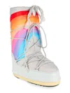 Moon Boot Icon Rainbow Snow Boots In Glacier