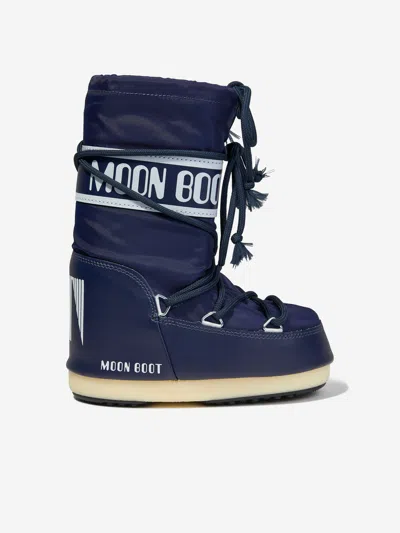 Moon Boot Kids Icon Boots Eu 35 - 38 Blue