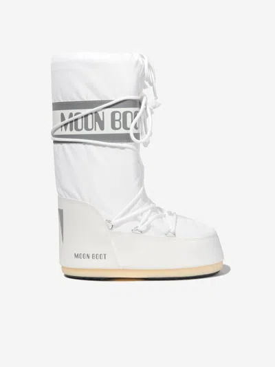 MOON BOOT KIDS ICON BOOTS EU 35 - 38 WHITE