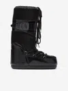 Moon Boot Kids Icon Glance Boots In Black