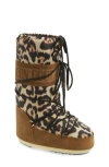 Moon Boot ® Kids' Icon Water Repellent  In Brown Multi