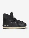 Moon Boot Logo-print Lace-up Ankle Boots In Black