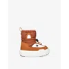 Moon Boot Kids Jr Park Tube Mid Animal Wp Boots In Brown