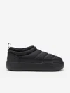 Moon Boot Soft Nylon Slip-on Park Shoes In Black