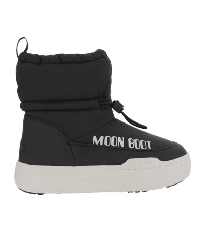 Moon Boot Kids Park Tube Mid Boots In Black