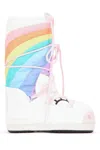 Moon Boot Kids Unicorn Icon Snow Boots In Multi