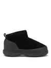 Moon Boot Women Luna Low Suede Snow Boots In Black
