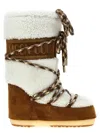 Moon Boot Icon Shearling And Suede Snow Boots