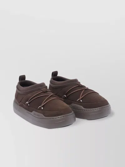 MOON BOOT LACE DETAIL PARK ICON MULES