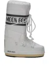 Moon Boot Lace-up Boots In Gray