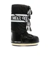 Moon Boot Knee Boots In Black