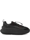 Moon Boot Lace-up Platform Sneakers In Black