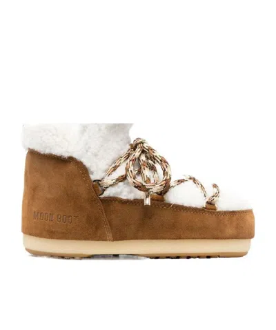 MOON BOOT LACE UP SHORT BOOTS