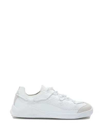 Moon Boot Lace-up Sneakers In White