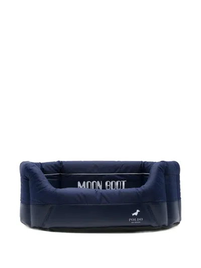 Moon Boot Babies' Laced Pet Bed In Blue