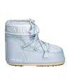 Moon Boot Icon Low Ankle Boots In Blue