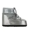 Moon Boot Lacing Short Boots In Gray