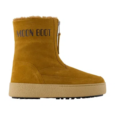 Moon Boot Lara Ankle Boots In Brown
