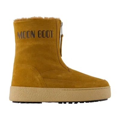 Moon Boot Lara Ankle Boots In Brown
