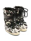 Moon Boot Leopard-design Snow Boot In Neutral
