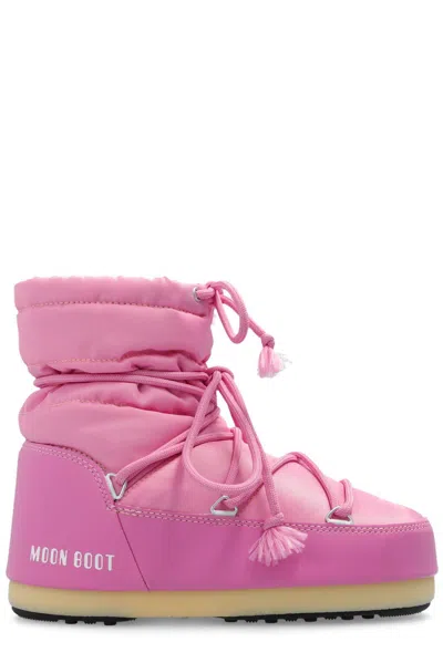 Moon Boot Light Low Lace In Pink