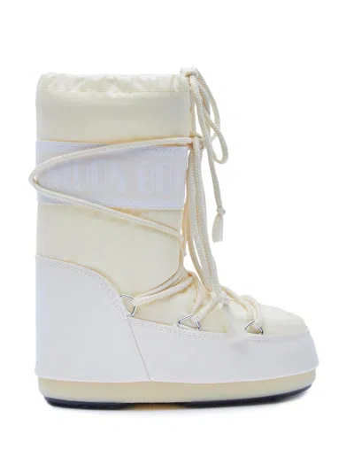 Moon Boot Babies' Little Kid's & Kid's Icon Nylon Boots In White