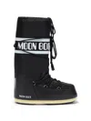 Moon Boot Knee Boots In Black