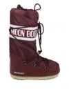 Moon Boot Logo-print Snow Boots In Red