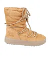 Moon Boot Ltrack Camel Snow Boot In Nude