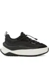 Moon Boot Logo-embellished Platform Sneakers In Black