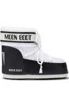 Moon Boot Low Snow Boots Flat Sole Padded Design In White